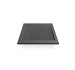 Cădiță de duș STONE 90x90 cm - Marmură Turnată, Antracit Mat